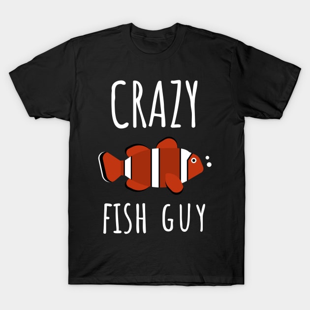 Crazy Fish Guy T-Shirt by juinwonderland 41